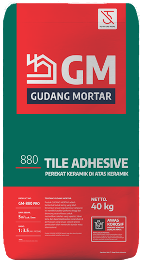 GM-880PRO PEREKAT KERAMIK TILE ON TILE